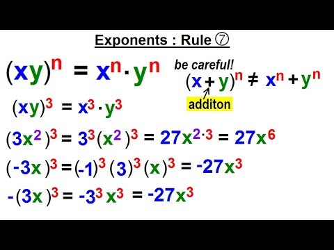 Algebra Ch 4 Exponents Scientific Notation 1 of 35 What is an Exponent