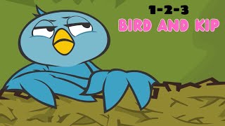 Toddler learning videos | Bird and Kip: 1-2-3