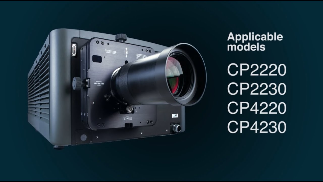 video Máy chiếu 4K Christie CP2220 chính hãng 0