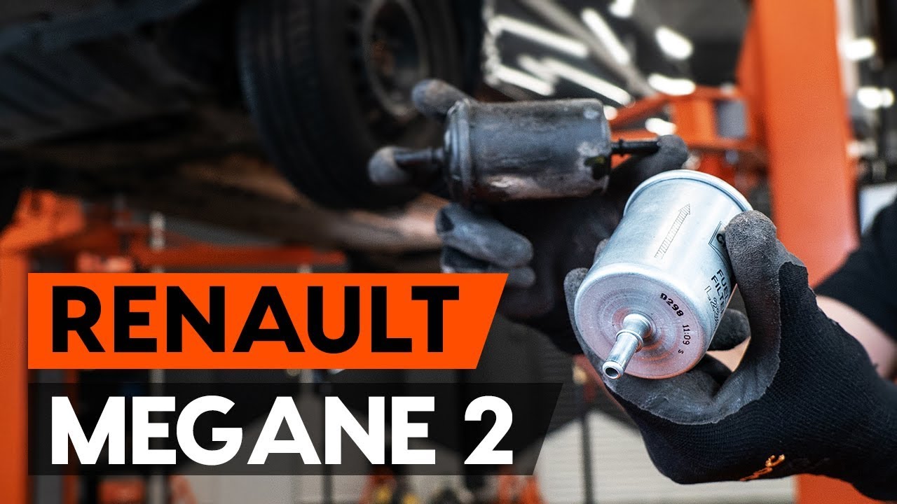 Hoe brandstoffilter vervangen bij een Renault Megane 2 – Leidraad voor bij het vervangen