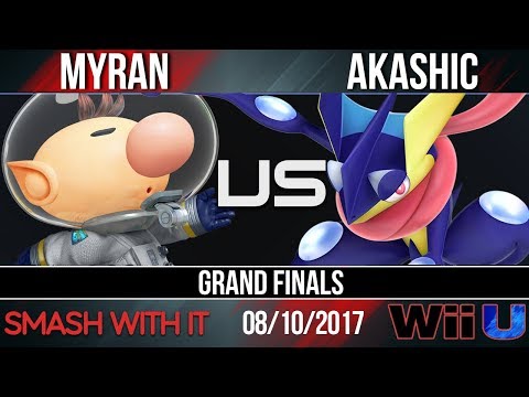 SWI 91 - Myran (Olimar) vs. Akashic (Greninja) - Grand Finals - Smash Wii U