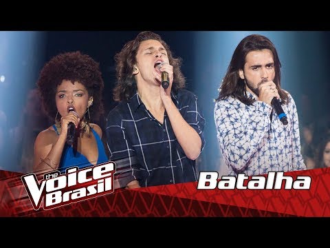 Gab Ferreira e Irmãos Mayer cantam "Jack Soul Brasileiro" nas ‘Batalhas’ – The Voice Brasil