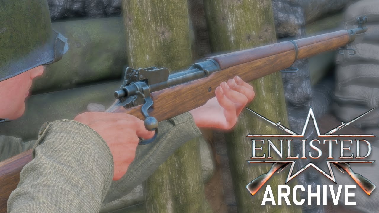 Enlisted Showcase - Enfield P14 No. 3 Mk. I