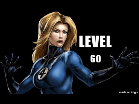 Marvel Heroes: Level 60 Invisible Woman Gameplay