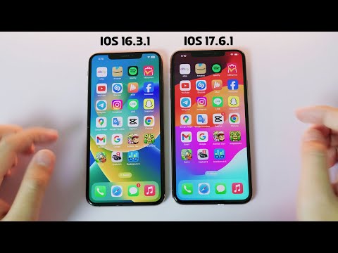 iOS 16.3.1 VS iOS 17.6.1 Latest on iPhone XS MAX – Full SPEED TEST