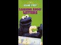 Opening And Closing To Sesame Street Learning About Letters 1996 VHS 1998 Reprint