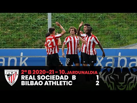 Imagen de portada del video ⚽ Resumen I J10 2ªDiv B I Real Sociedad B 1-2 Bilbao Athletic I Laburpena