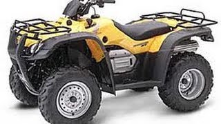 preview picture of video 'ATV Trail Riding On The New Honda!'