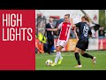 Highlights Ajax Vrouwen - sc Heerenveen
