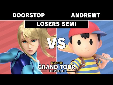 2GG Grand Tour Ohio - Doorstop (Zero Suit Samus) VS AndrewT (Ness) - Smash Ultimate - Losers Semis
