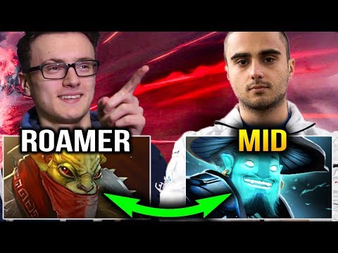 Miracle- Bounty Hunter Swap Role to Roaming Dota 2 7.07c