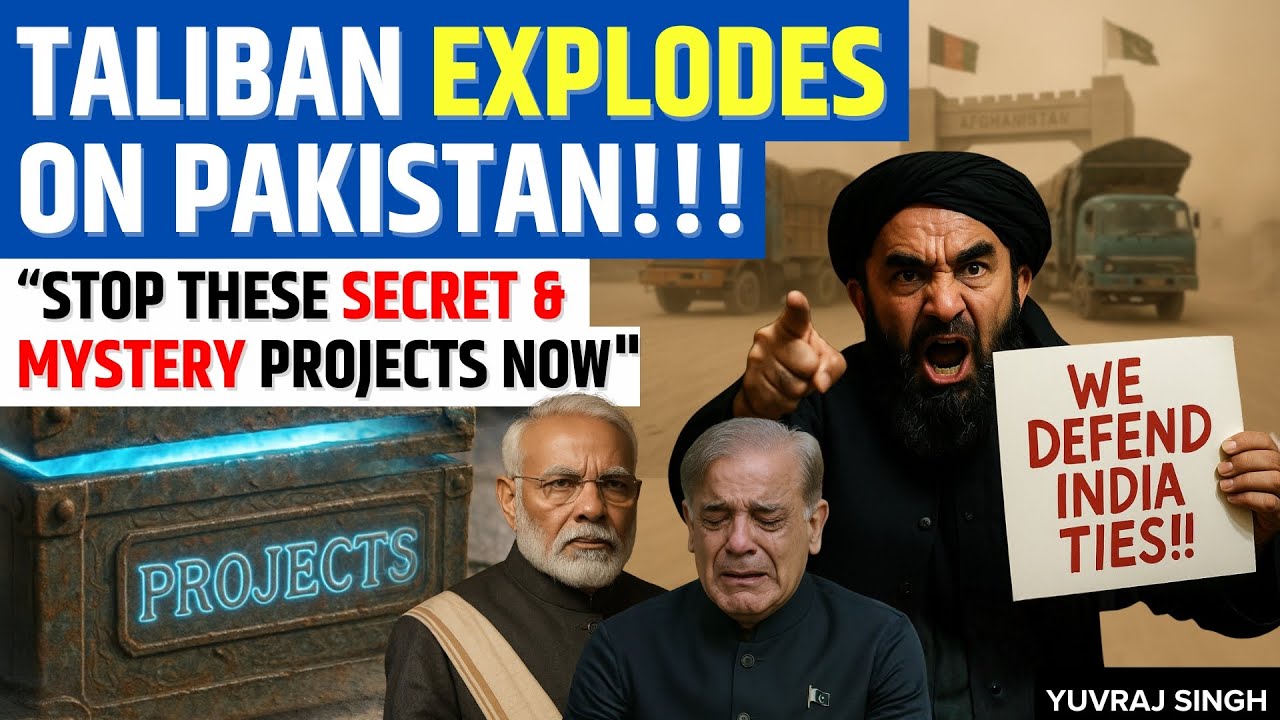 Mystery Projects? Taliban Exposes Pakistan’s Pressure Games | AFGHANISTAN Strongly Backs India |