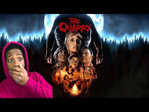 First Official Look At This Upcoming Horror Game | The Quarry Game Trailer Reveal .