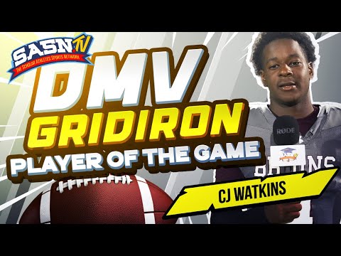 DMV Gridiron Interviews Quarterback CJ Watkins