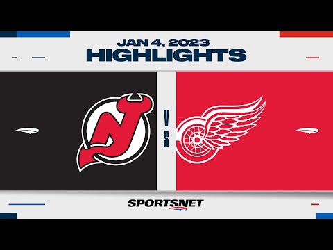 NHL Highlights | Devils vs. Red Wings - January 4, 2023