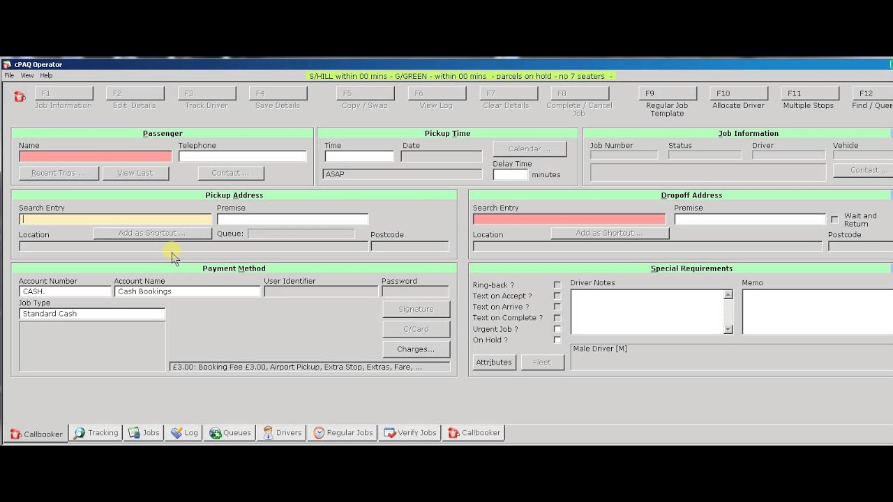 Call Booker 1 - Introduction