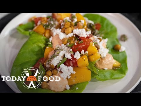 Make this corn ceviche and heirloom salad for your next cookout