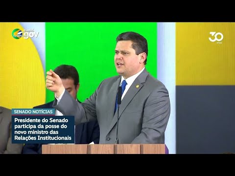 Em posse de ministro, Davi critica ataques às instituições