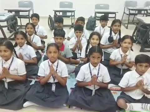 Gayatri Mantra & Vinayaka Shloka | Sanctus World School, Shamshabad