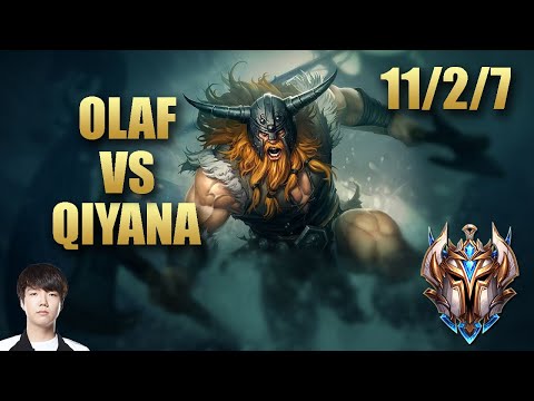 SKT T1 Haru Olaf Jungle Vs Qiyana - KR Challenger Match Summary Patch 9.20