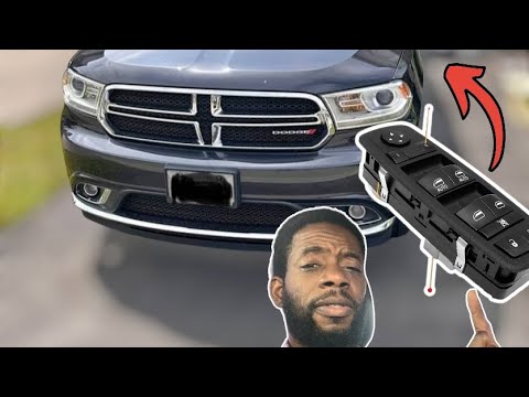How to replace the Master Power Window Switch on the Dodge Durango (From 2011 to 2018) Very Easy.