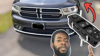 How to replace the Master Power Window Switch on the Dodge Durango (From 2011 to 2018) Very Easy.