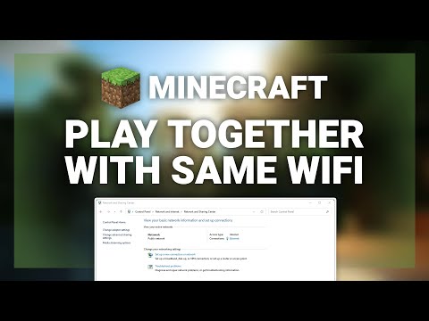 Minecraft – How to Play Minecraft Together with WIFI! | Complete 2022 Guide