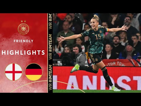 Germany win 7! goal thriller! | England vs. Germany 3-4 | Highlights | Friendly