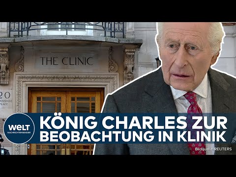 KÖNIG CHARLES ZURÜCK IN DER KLINIK: Nebenwirkungen der Krebstherapie zwingen zur Behandlung!