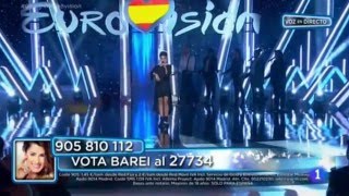 Barei "Say Yay!" Spain - Live at the National Selection - Eurovision 2016