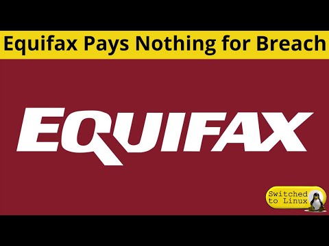 Equifax Pays Nothing for Breech