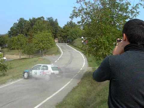 Rally carpineti 2009 Incidente Milioli