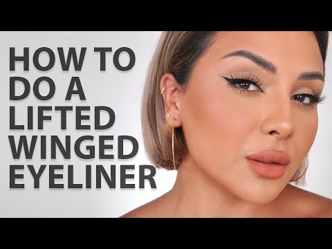 HOW TO DO A LIFTING EYELINER LOOK | NINA UBHI