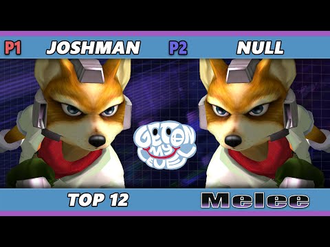 GOML 2022 Top 12 - Joshman (Fox) Vs. null (Fox) SSBM Melee Tournament