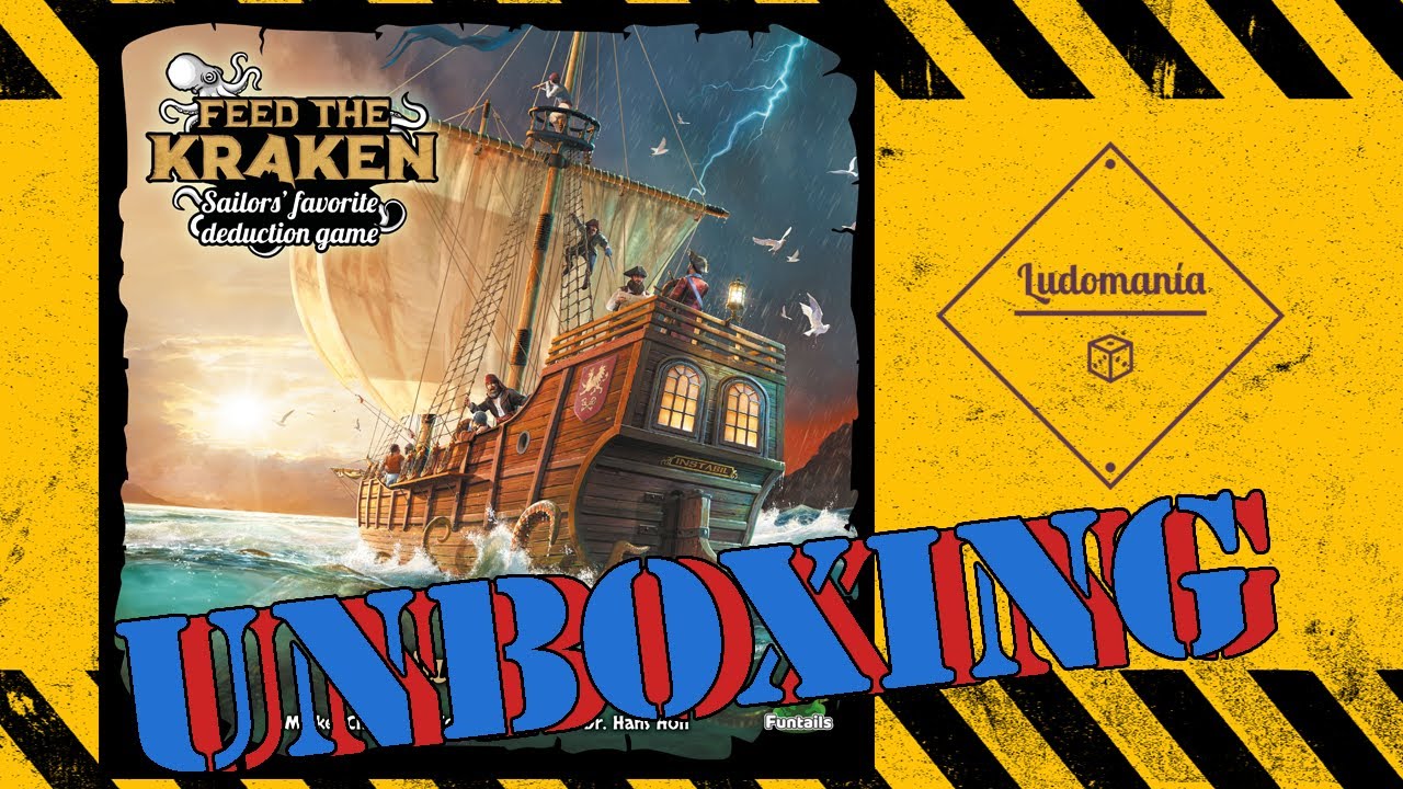 Ludomanía: Unboxing de Feed the Kraken - Edición Deluxe