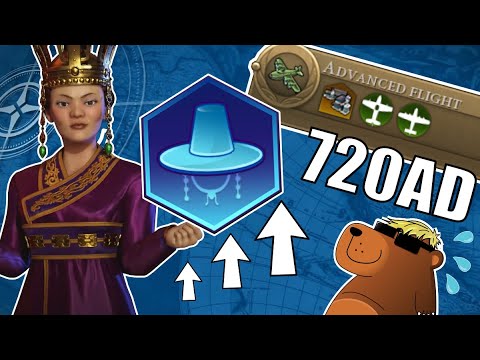 Civ 6 | Using Science To Rush Bombers In 720AD, OVEREXPLAINED!!! – (#4 Deity Korea Civilization VI)