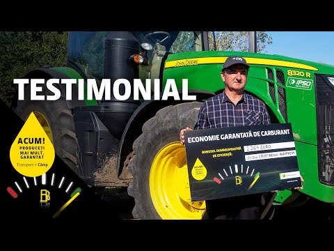 Testimonial Ferma Cristinescu Agriprest - Economie garantată de carburant