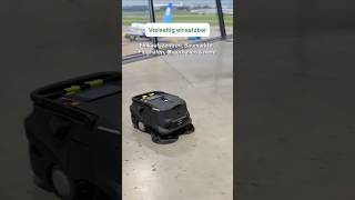 Großflächige Reinigung mit dem KI-Kehrroboter Pudu MT1