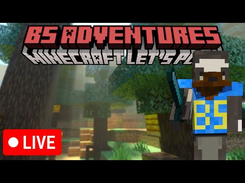 Ultimate Survival Saga: Bedrock Edition with Bearded Sloth LIVE