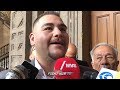 ANDY RUIZ JR "EVERYTHING IS POSSIBLE, LOOK AT ME! I SUFFERED AS A KID JUST BELIEVE IN GOD, WORK HARD