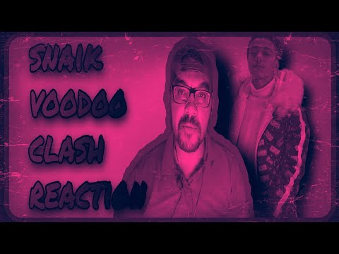 SNAIK - VOODOO (lyrics video) BEAT : MERONEMUSIC / PROD : SLAY (clash) (reaction)