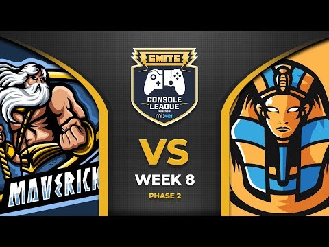 SMITE Console League: MV3 Esports VS VGS Gods (Phase 2 Week 8)