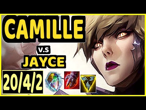 ALOIS (CAMILLE) vs JAYCE - 20/4/2 KDA TOP CHALLENGER GAMEPLAY - EUW
