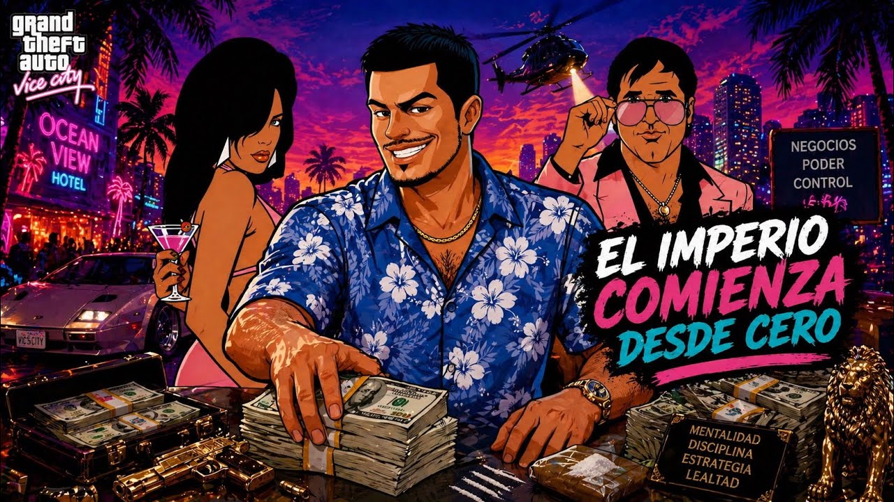 Traicionado en Vice City… ahora voy a tomar toda la ciudad 🔥 | Inicio GTA Vice City”