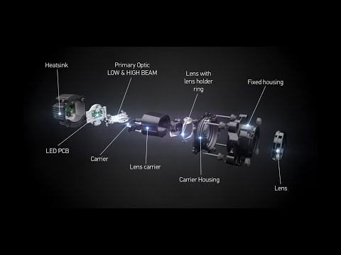 HELLA Bi-LED low beam and high beam headlamp L 4565 – Performance version