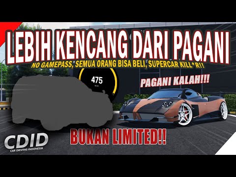 LAMBO AND PAGANI WAS SLAUGHTERED BY THIS CAR, IT'S SO FAST NO GP NO LIMITER GG | CDID ROBLOX V2.1