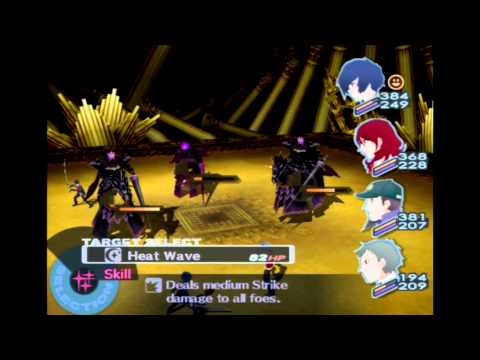 Persona 3 FES Part 62 - Tartarus Boss 14: Hell Knight (Hard)
