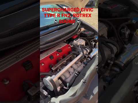 Supercharged FN2 Civic Type R. How Rotrex superchargers sound