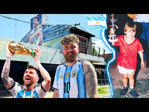 HIER IST MESSI AUFGEWACHSEN - GEBURTSORT ROSARIO 🇦🇷🐐 Vlog für die Ewigkeit | ViscaBarca