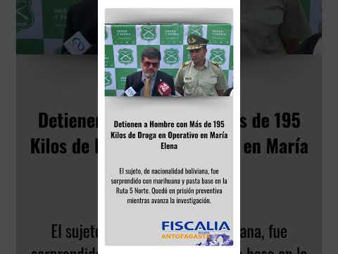 Detienen a Hombre con Más de 195 Kilos de Droga en Operativo en María Elena.-